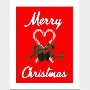 Merry Christmas Posters and Art